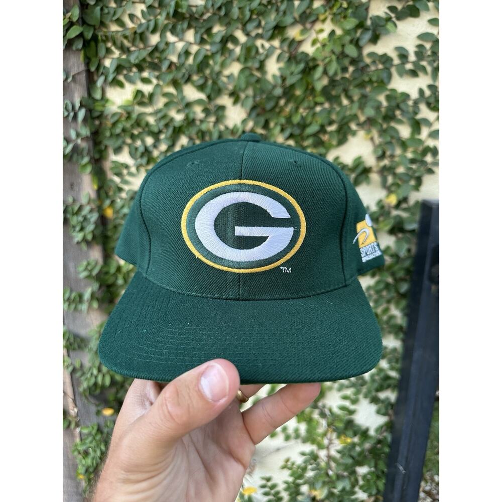 Vintage Packers Sports Specialties Plain Logo Snapback Hat